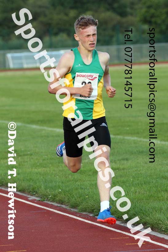 BMC 1500 metres, BMC, Chester le Street, July 19th. Photo: David T. Hewitson/Sports for All Pics